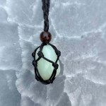 For Sale - Handmade Jade crystal holder necklace in Gainesville, Florida