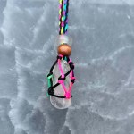 For Sale - Handmade quartz crystal holder necklace in Gainesville, Florida